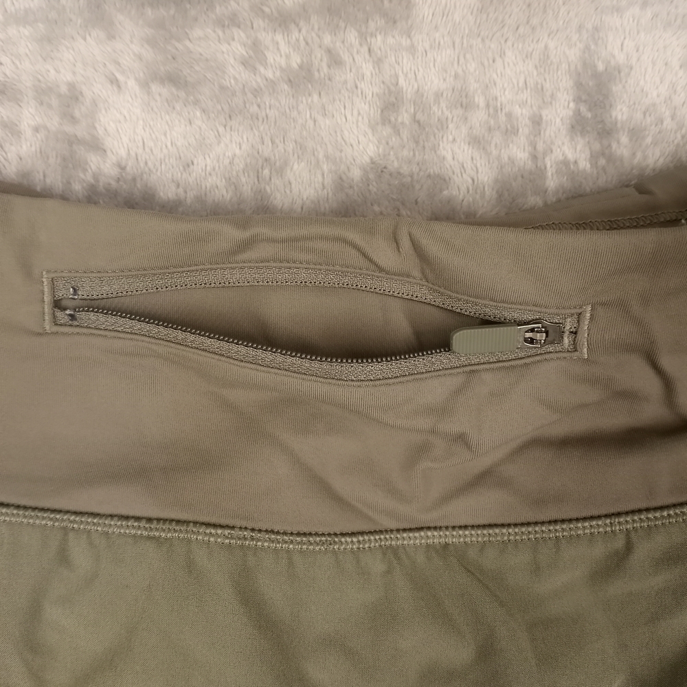 Lululemon Women's Olive Green Running Shorts Size 10 - Picture 4 of 12